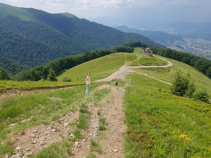 the road to an abandoned cheese factory