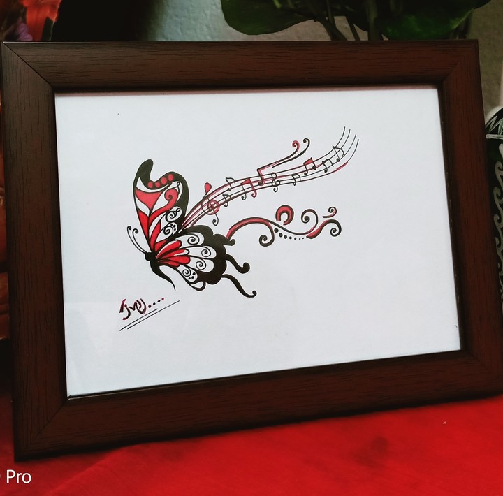 # my creativity # Butterflying Music wave