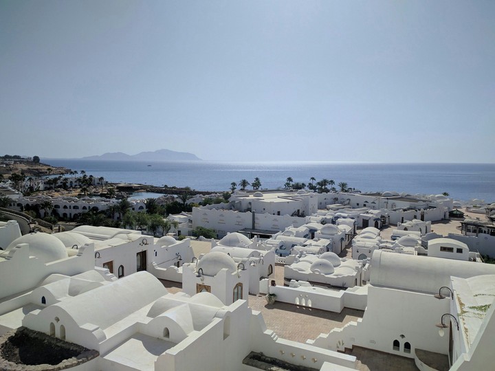 View of the sea