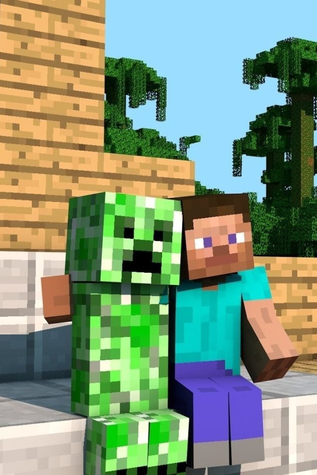 creeper with steve