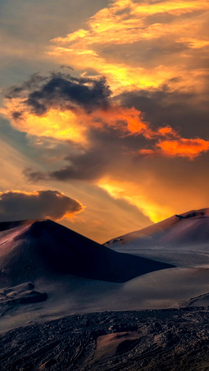 nubes de otoño