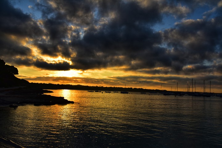 Golden sea
