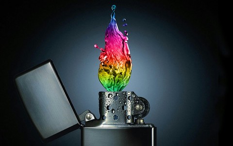 color flame