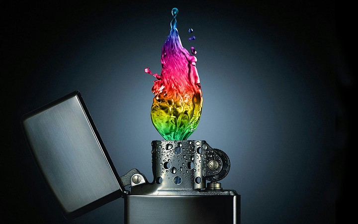 color flame