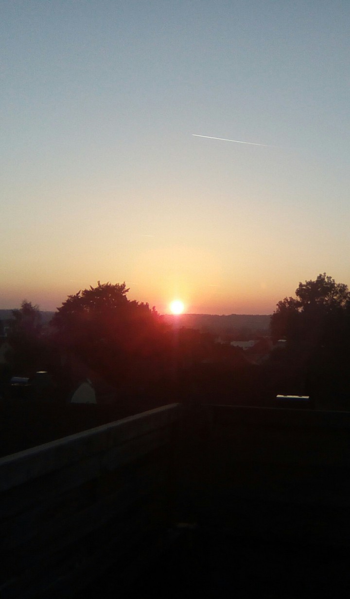 Sunrise in germany
