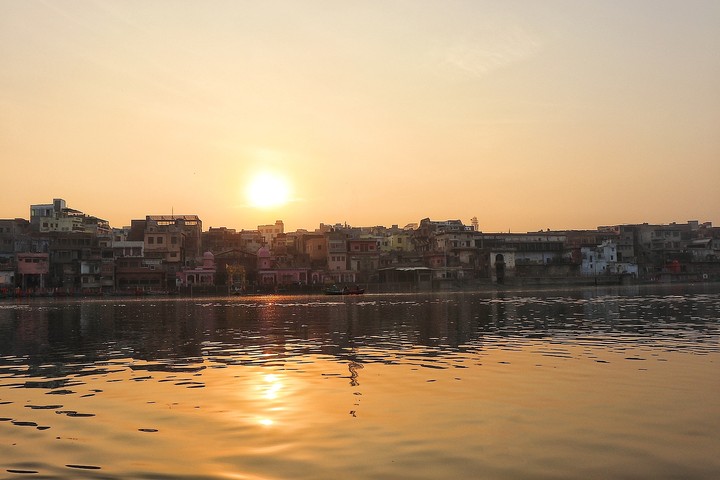 golden yamuna river