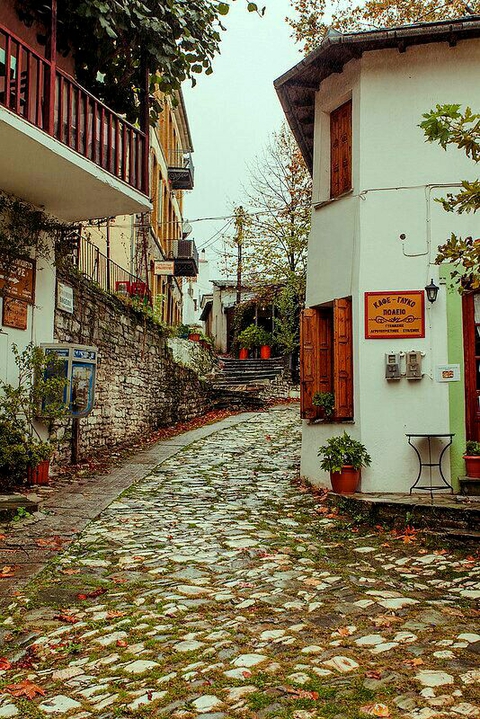 Picturesque neighborhood (Northern Greece)