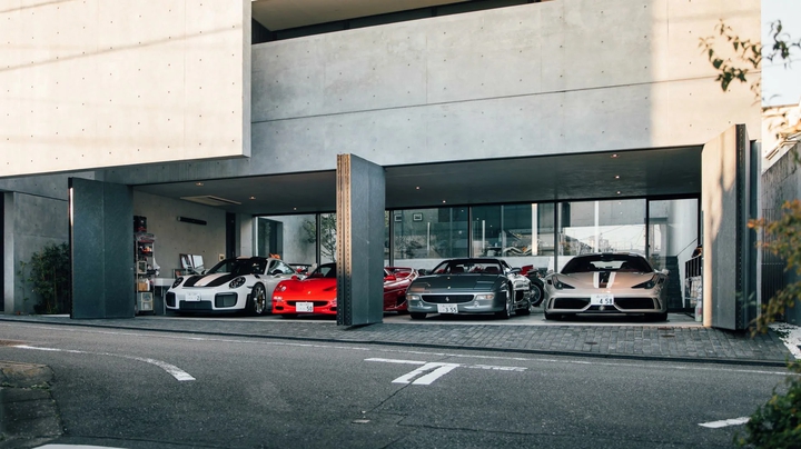 ferrari and porsche