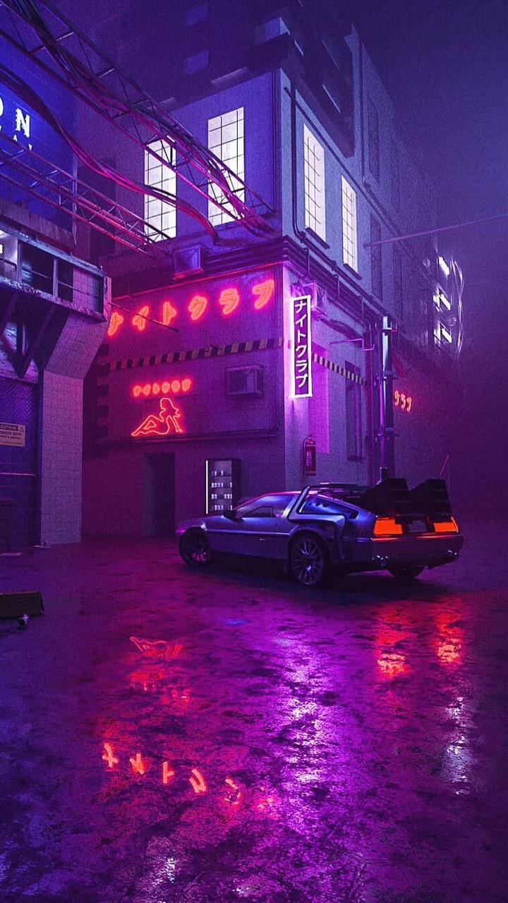 cyberpunk neon