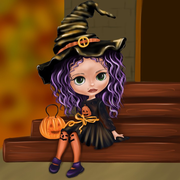 halloween doll