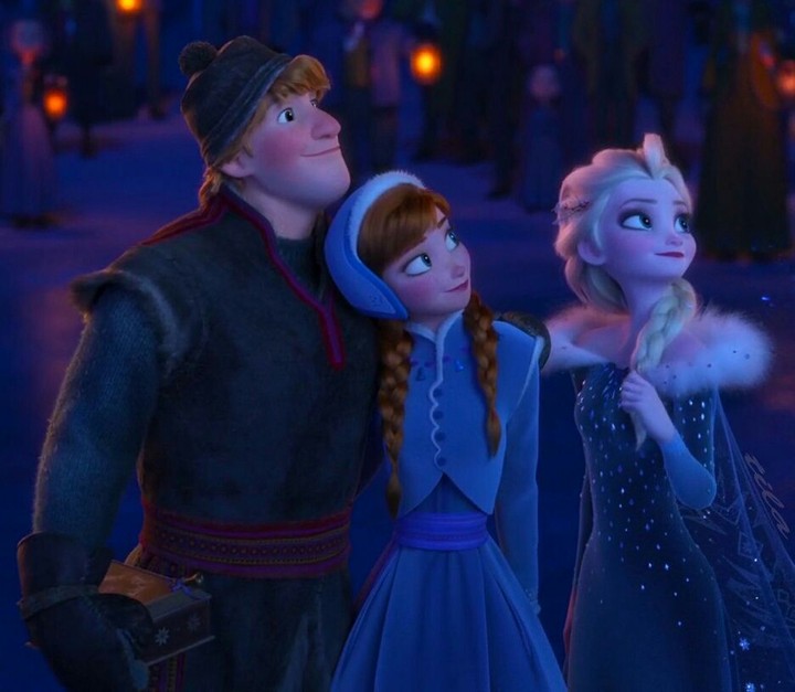 Kristof,Anna and Elsa