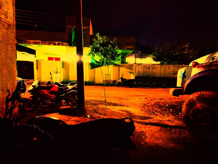 colourful night