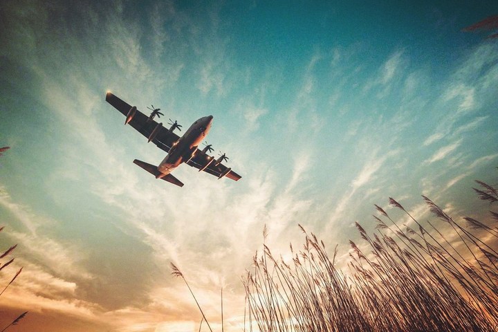 Flying in the sky ✈