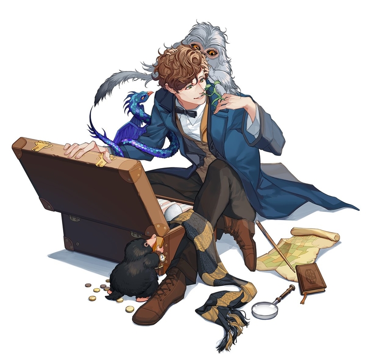 fantastic animals "Scamander"