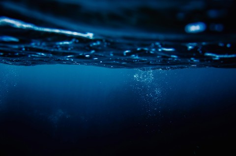 Water, blue壁纸