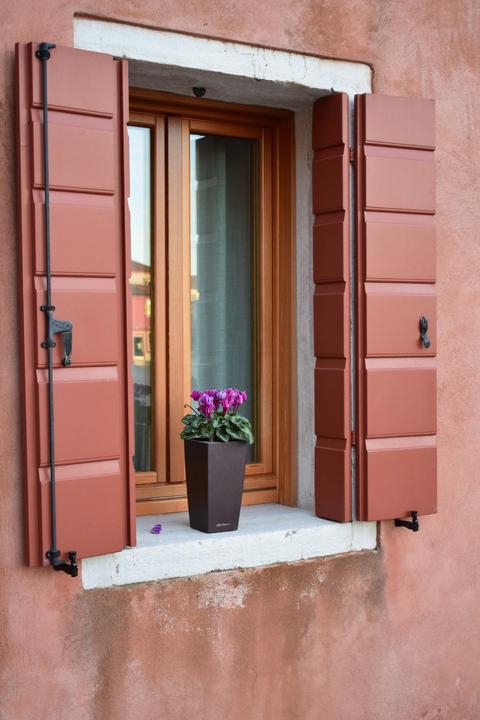 Window on Burano island