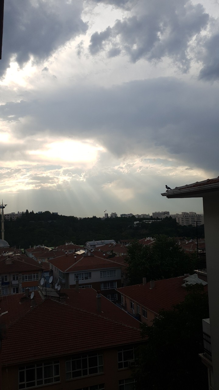 on a cloudy day in Turkey