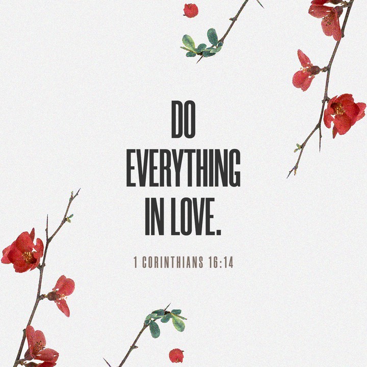 do everything in love