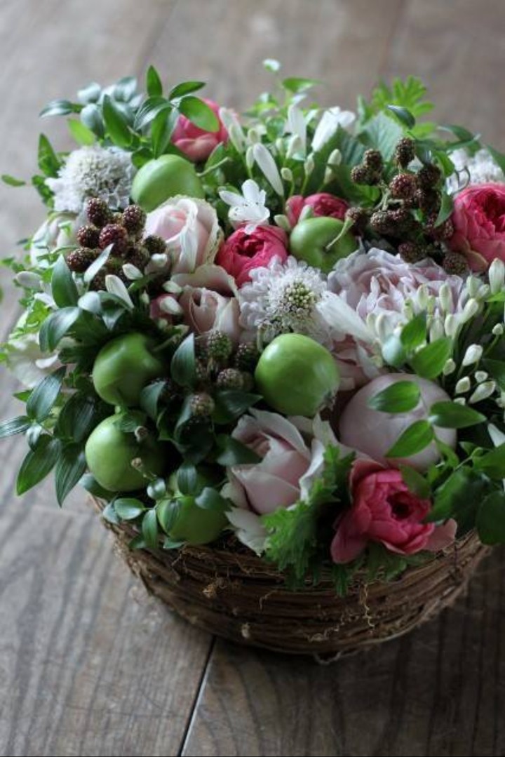 fruits and blossom