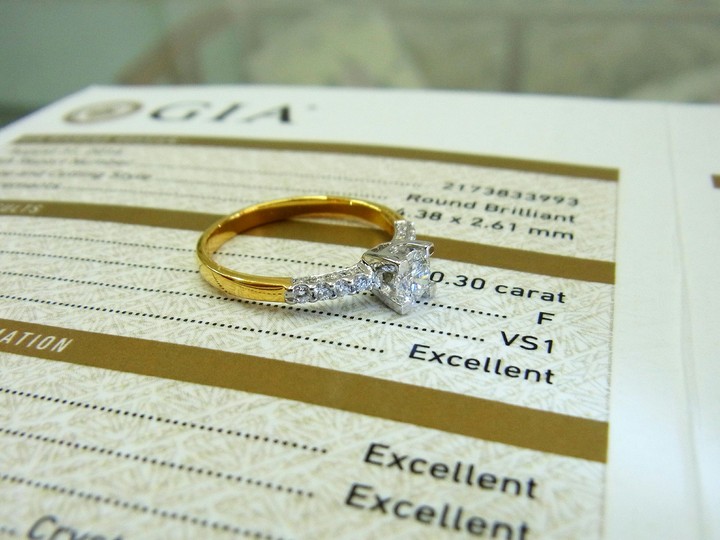 Engagement diamond ring from My shop