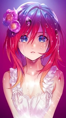 Anime sad girl