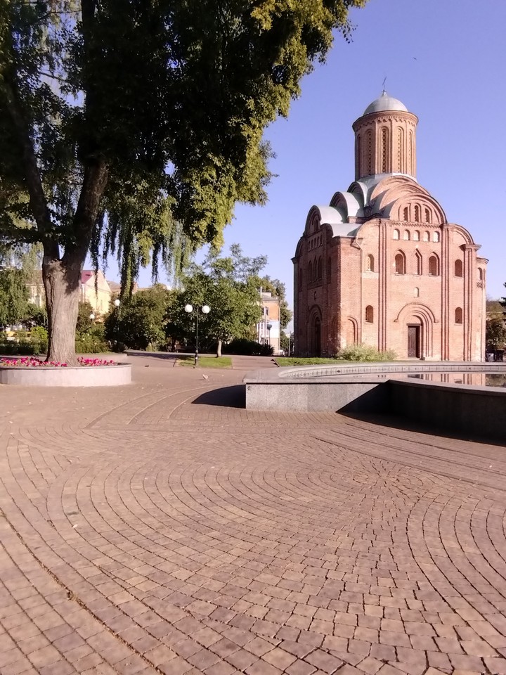 early morning in park
