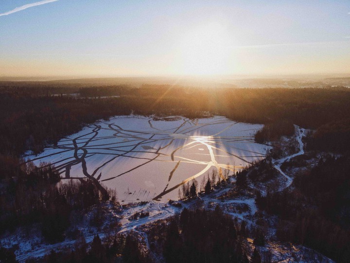 Golden rays