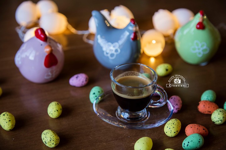 Easter in progress