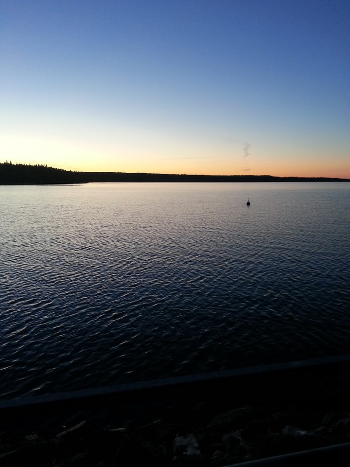 Night-time Lake