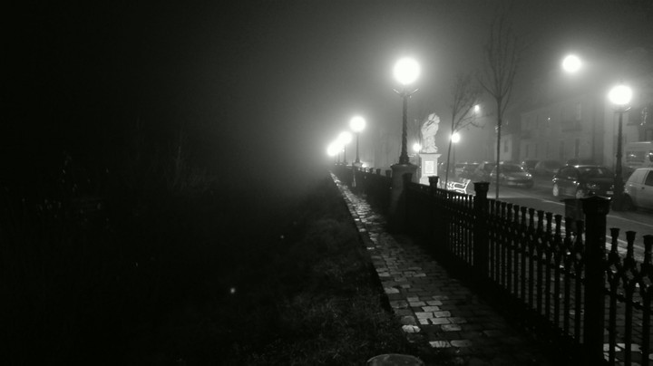 The dark night