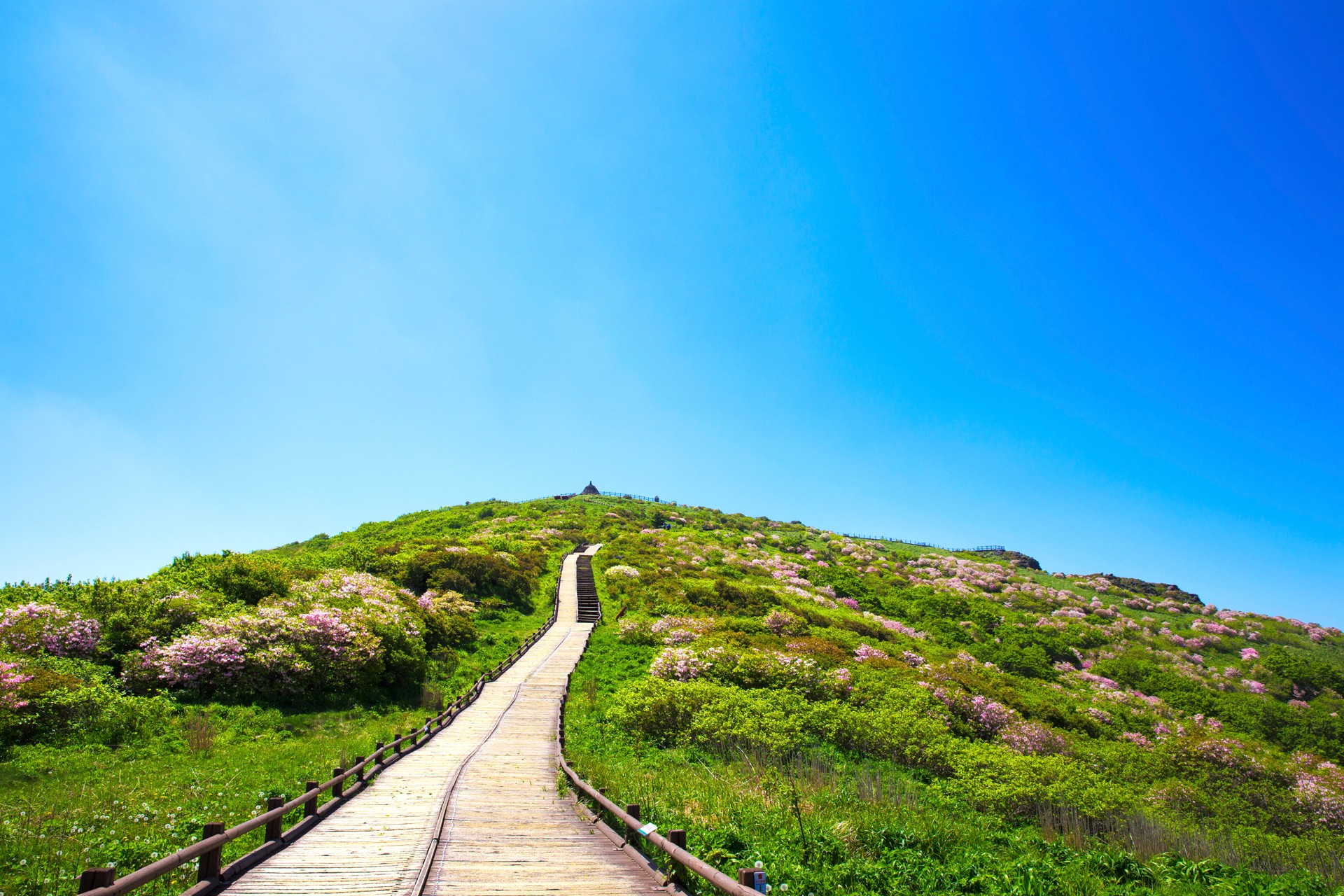 Mountain and sky