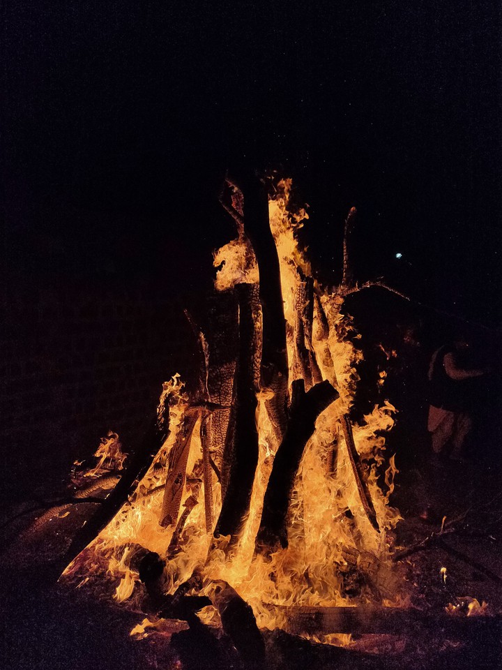 firework festival of holi