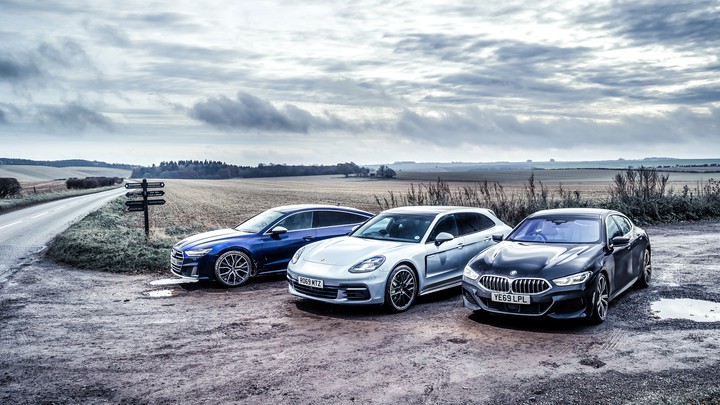 audi and porsche and bmw
