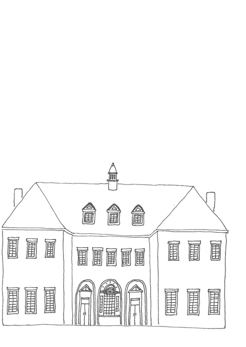 drawing house