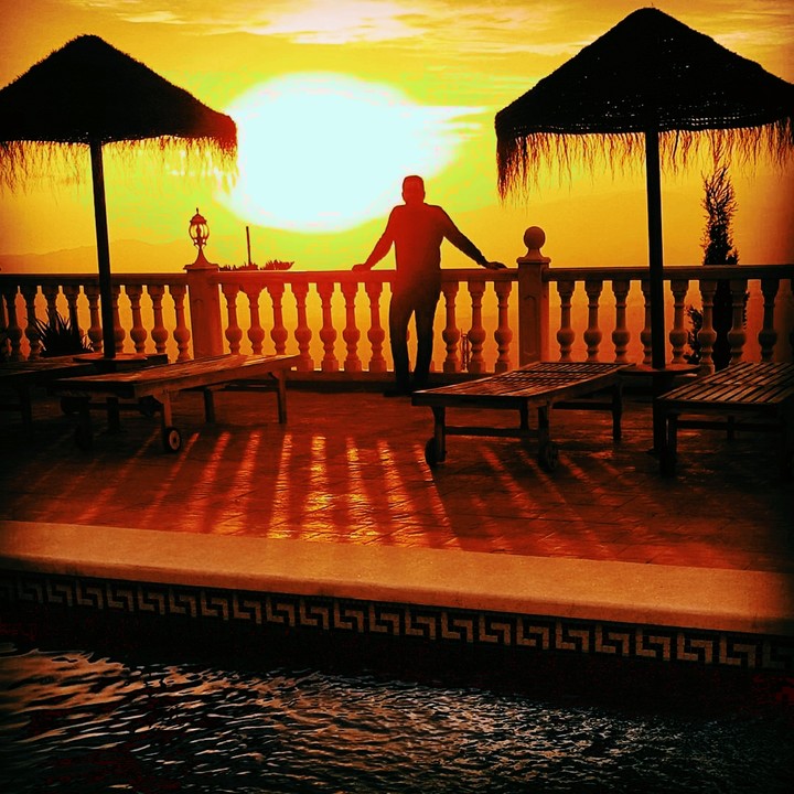 Sonnenuntergang Andalusien