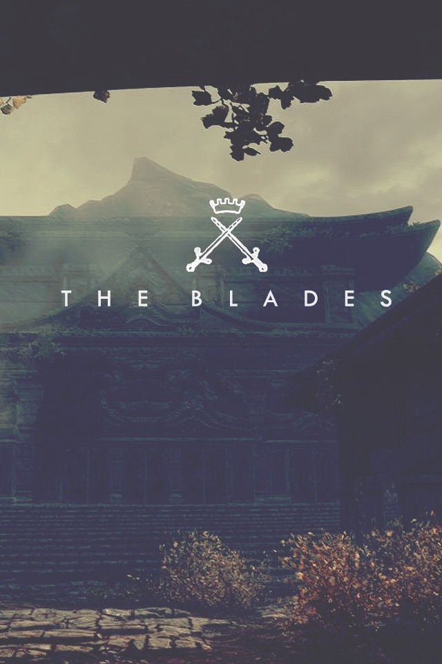 The elder scrolls wallpapers: the Blades.