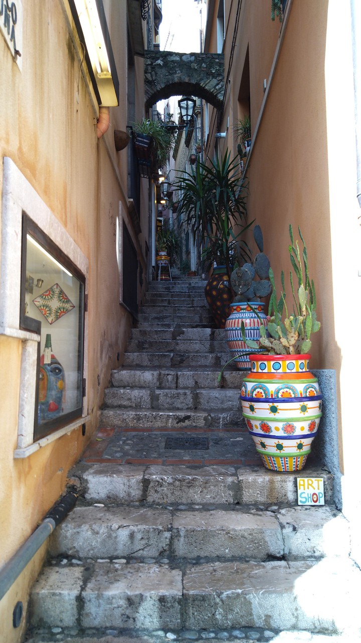 Taormina streets