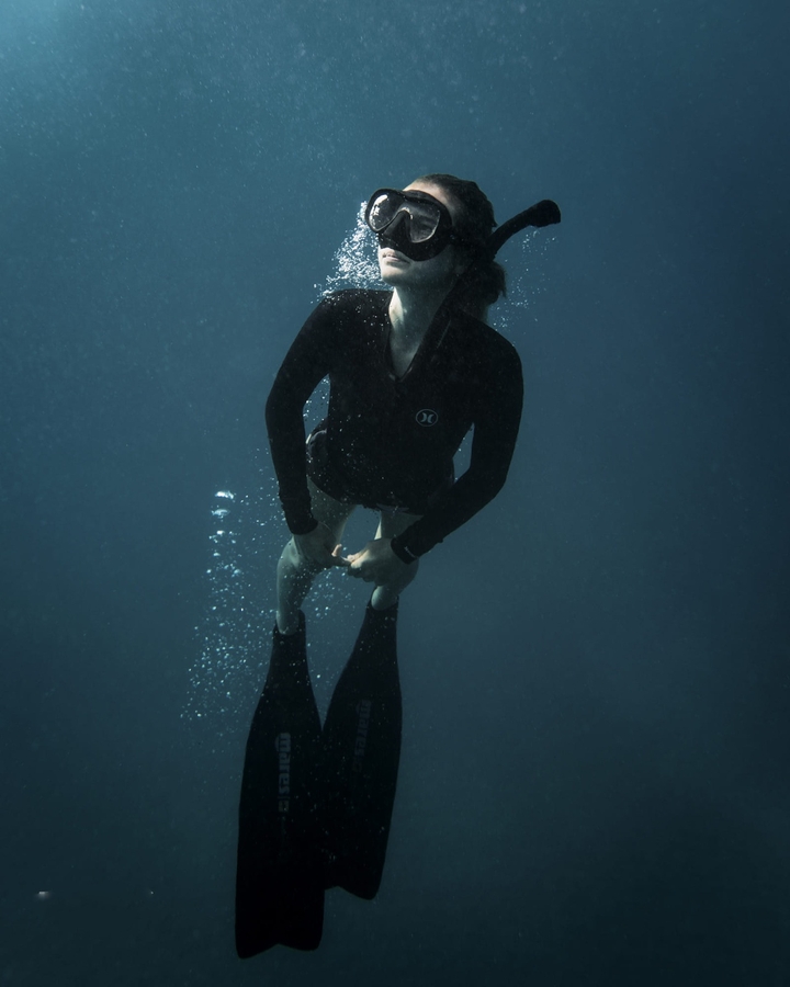in the dark water