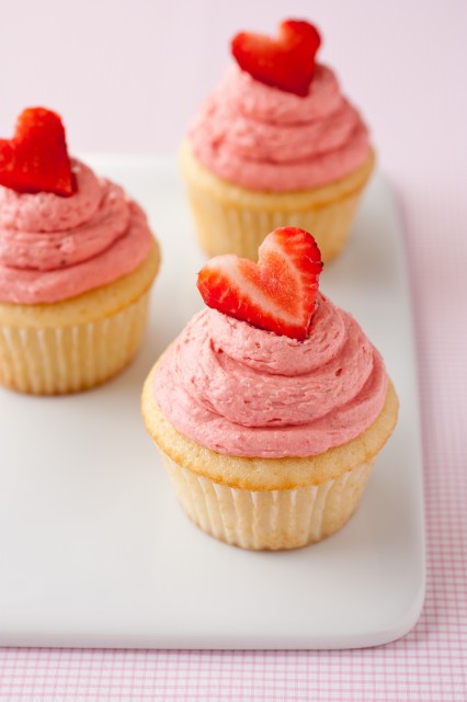 Lovely Strawberry Cupcake