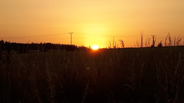 west sun