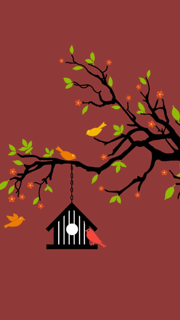 Tree and bird