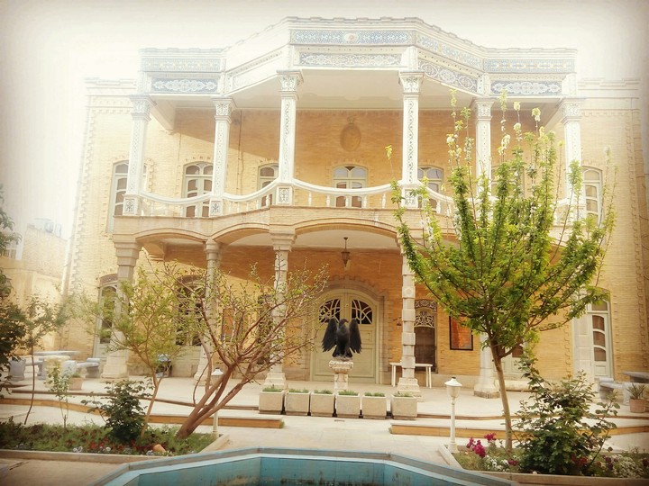 Historical house in Isfahan , Iran
