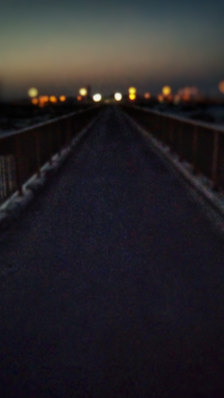 Follow the lights.