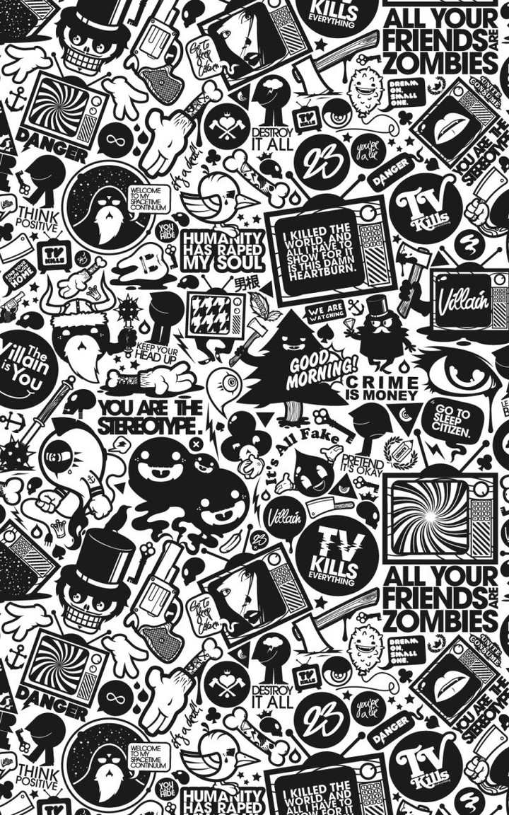 ⚫black&white⚪ wallpaper