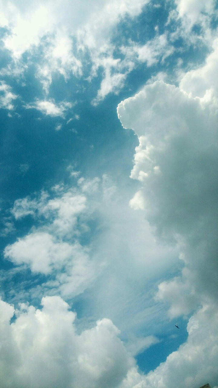 humongous clouds