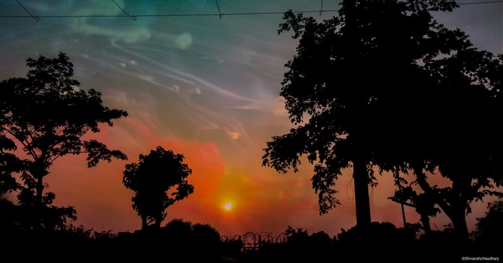 sunset scene
