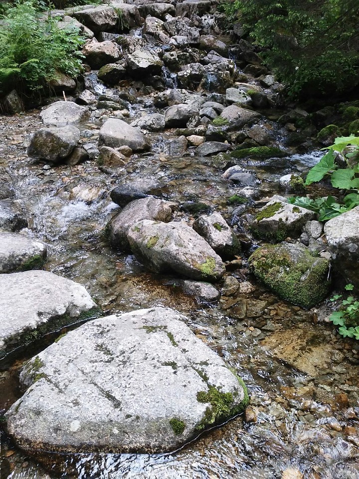 In the mountains