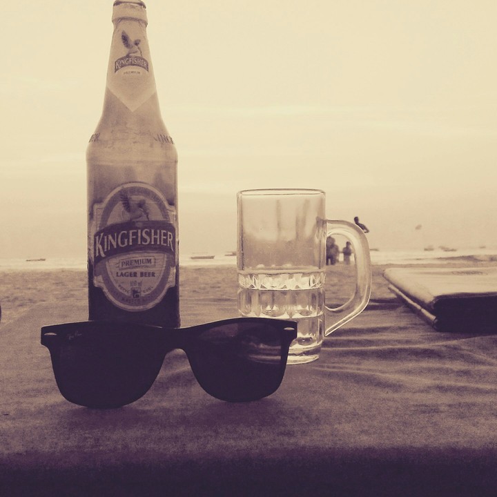 Bistro at Baga Beach, Goa