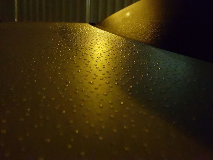 fog drop on my car