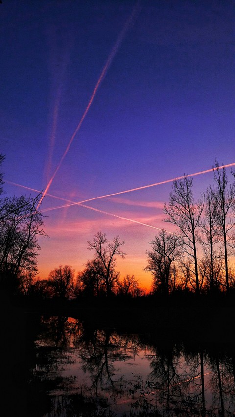 Evening sky